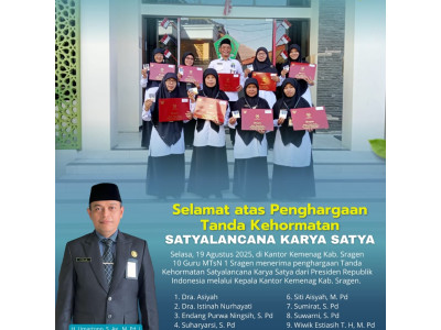 PENGANUGERAHAN SATYA LENCANA