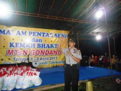 sambutan-kapolsek