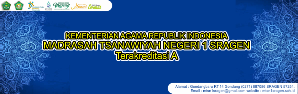 MTs NEGERI 1 KAB.SRAGEN